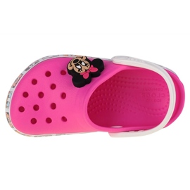Crocs Fl Minnie Mouse Band Clog T Jr 207720-6QQ rosado 2