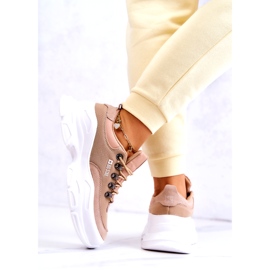 Zapatillas deportivas de mujer Sneakers Big Star JJ274A222 Beige 6
