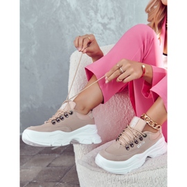 Zapatillas deportivas de mujer Sneakers Big Star JJ274A222 Beige 1