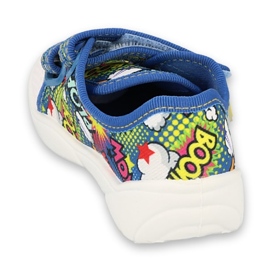 Calzado infantil befado 907P121 azul multicolor 3