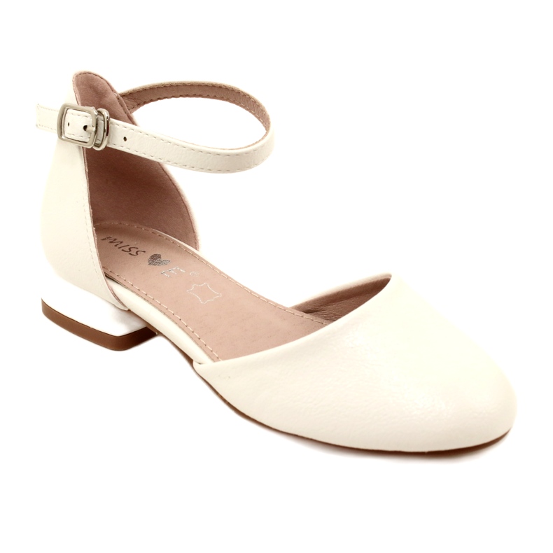 Evento Bailarinas Blancas, Sandalias Comunión MISSE blanco 1