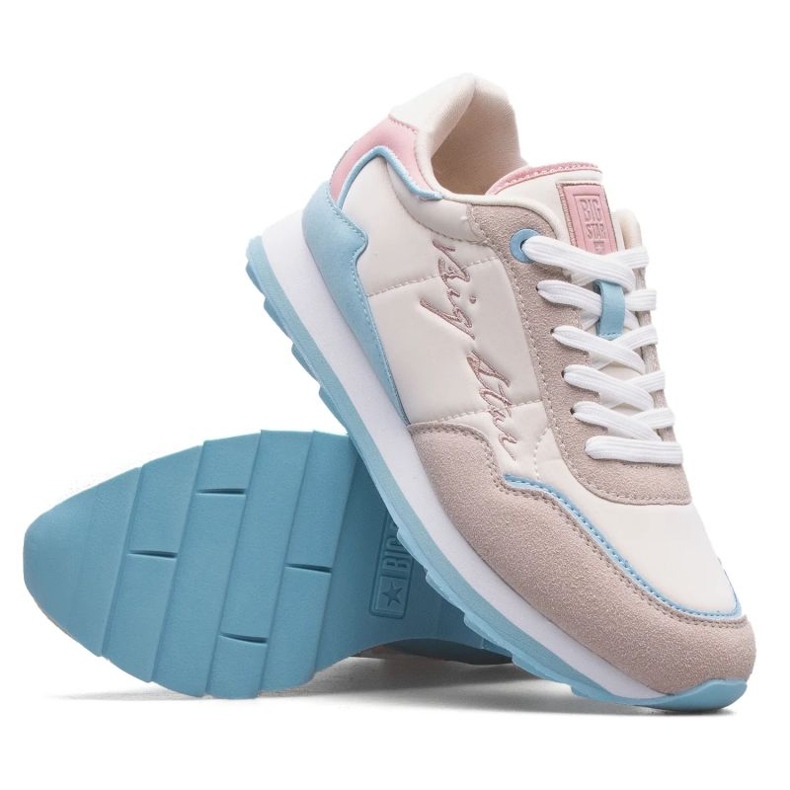 Zapatos Big Star Mujer LL274516-601 rosado 1