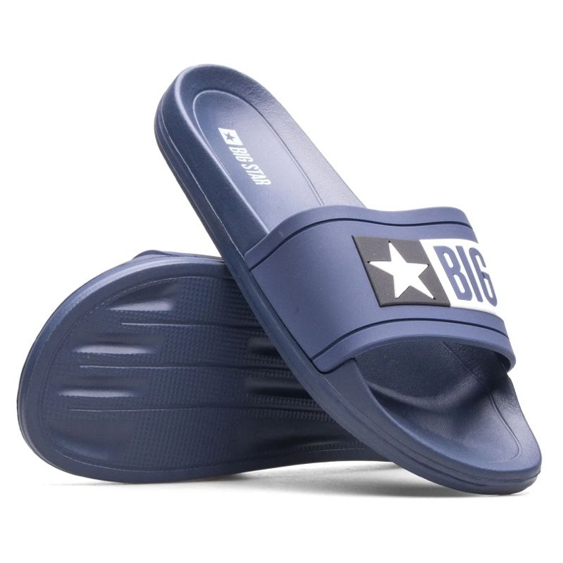 Pantuflas Big Star W DD274A265 azul 1 Pantuflas Big Star W DD274A265 azul 1