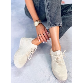 BM Sigart Beis calcetín deportivo beige 3