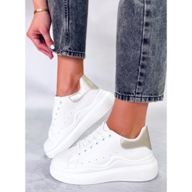 BM Deportivas Leone Oro Mujer blanco 2 BM Deportivas Leone Oro Mujer blanco 2