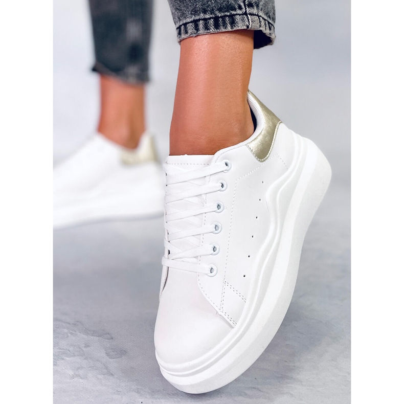 BM Deportivas Leone Oro Mujer blanco 1 BM Deportivas Leone Oro Mujer blanco 1