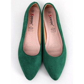 BM Bailarinas Keys plantilla piel verde 2