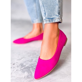 Seastar Bailarinas Keys Plantilla Piel Fucsia rosado 4