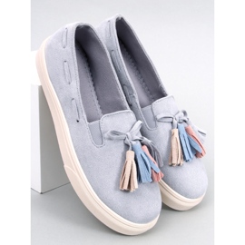 BM Deportivas primavera Salma Grey con borlas gris 1