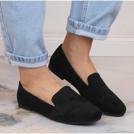 Slip-on cómodos piel ante negro S.Barski LR29515 4