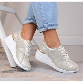 Zapatos cuña cómodos piel oro S.Barski LR29525 dorado 1 Zapatos cuña cómodos piel oro S.Barski LR29525 dorado 1