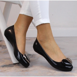 Cómodas bailarinas de mujer perfumadas elásticas negras Zaxy LL285027 negro 2