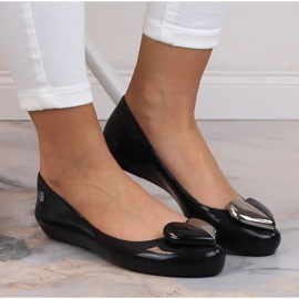 Cómodas bailarinas de mujer perfumadas elásticas negras Zaxy LL285027 negro 4