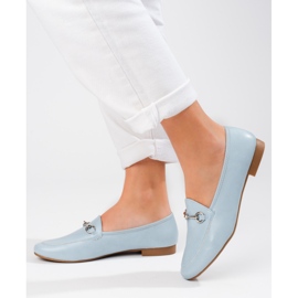 Mocasines de mujer azules de Vinceza 2 Mocasines de mujer azules de Vinceza 2