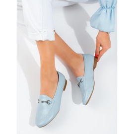 Mocasines de mujer azules de Vinceza 3