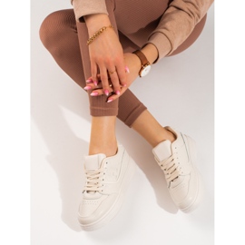 Deportivas mujer Shelovet beige 2