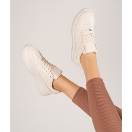 Deportivas mujer Shelovet beige 3