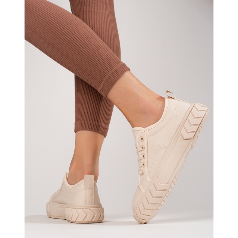 Deportivas de mujer Shelovet beige 2 Deportivas de mujer Shelovet beige 2