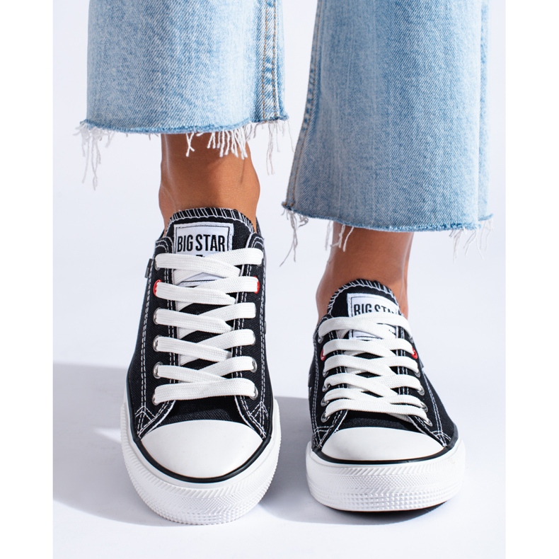 Big Star T274023906 zapatillas clásicas negras negro 1