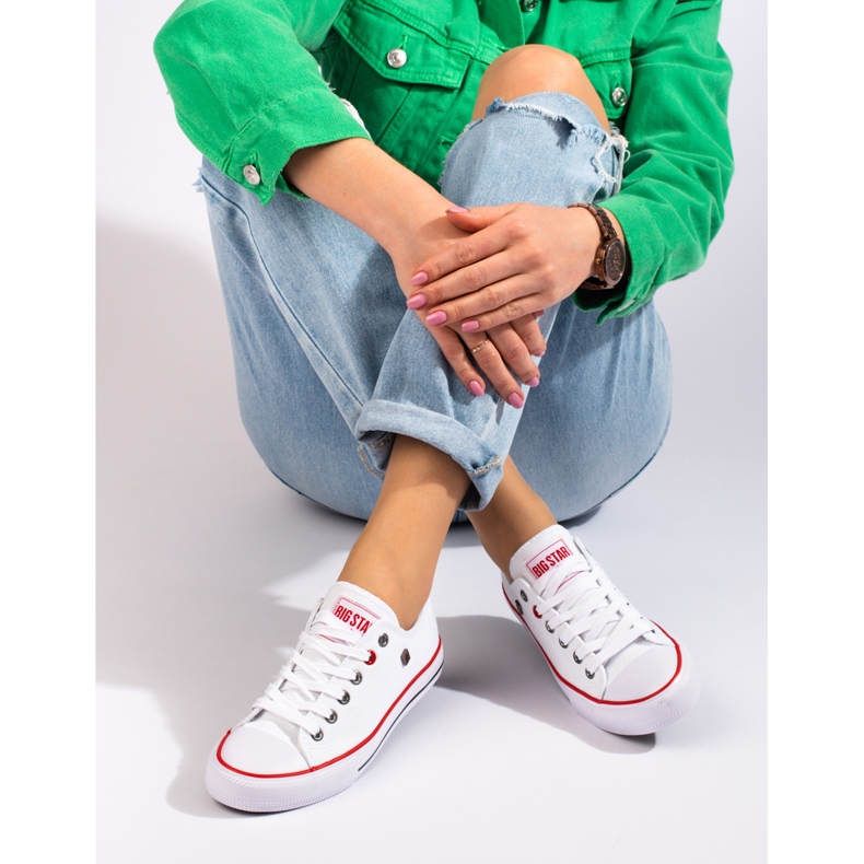 Big Star T274022101 zapatillas clásicas blancas blanco 1