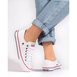 Big Star T274022101 zapatillas clásicas blancas blanco 2