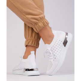 Deportivas Shelovet caladas blancas blanco 1