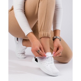 Deportivas Shelovet caladas blancas blanco 2