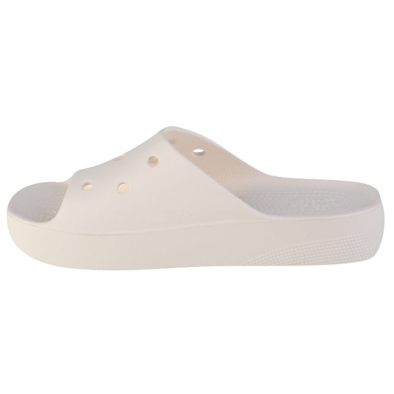 Chanclas Crocs Classic Platform Slide 208180-100 blanco 1