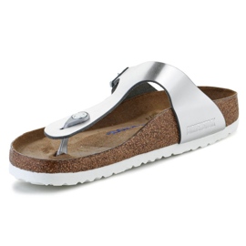 Brinkenstock Chanclas Birkenstock Giizeh Plata W 1003675 1