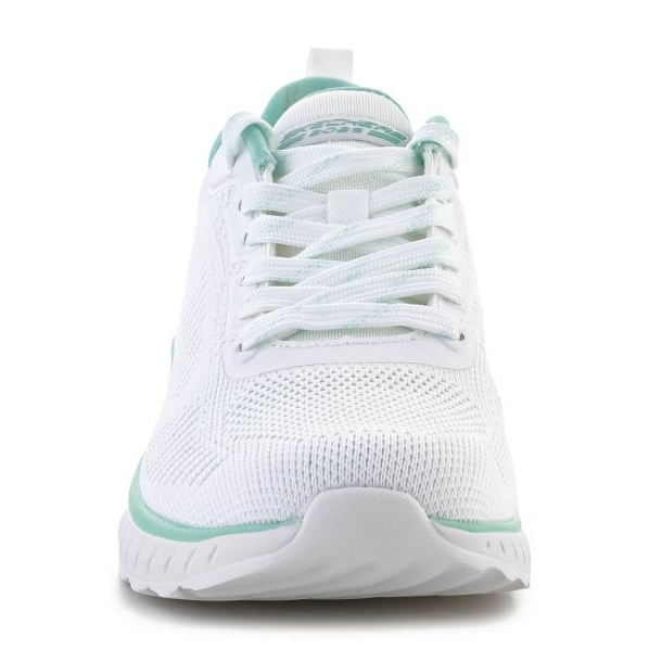 Skechers Bobs Squad Chaos Parallel Lines Zapatos W 117212-OFWT blanco 1