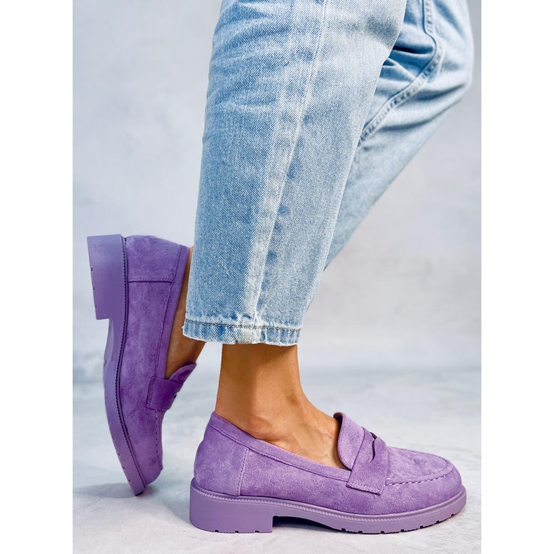 BM Mocasines mujer Dawson Morado violeta 2