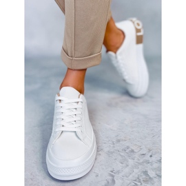 BM Zapatillas Holt caqui de mujer beige 4