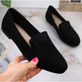 Slip-on cómodos piel ante negro S.Barski LR29515 5