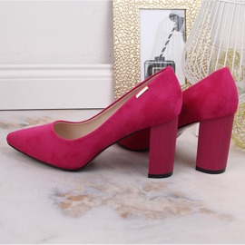 Salones mujer ante fucsia T.Sokolski W23-402 rosado 7
