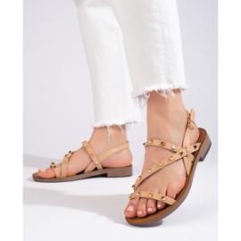 W. Potocki Sandalias romanas negras con tachuelas Potocki negro 1 W. Potocki Sandalias romanas negras con tachuelas Potocki negro 1