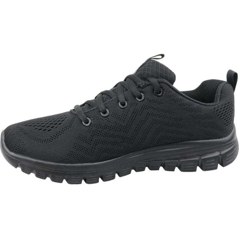 Skechers Graceful Conéctese W 12615-BBK negro 1