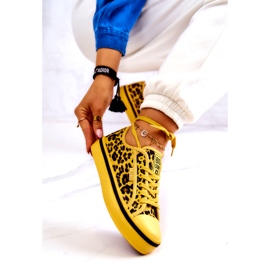 Zapatillas Mujer Pantera Big Star JJ274616 Amarillo 1