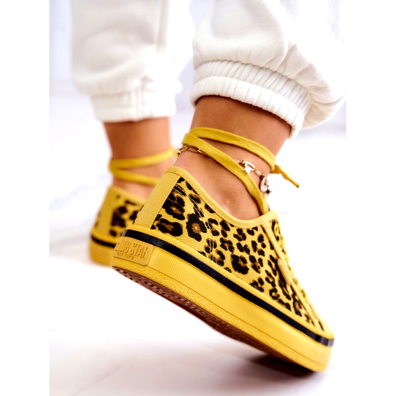 Zapatillas Mujer Pantera Big Star JJ274616 Amarillo 5