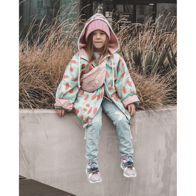 Zapatillas Deportivas Infantiles Memory Foam System Big Star LL374219 Rosa-Verde 2