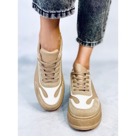 BM Zapatillas Plataforma Griffin Caqui beige 2