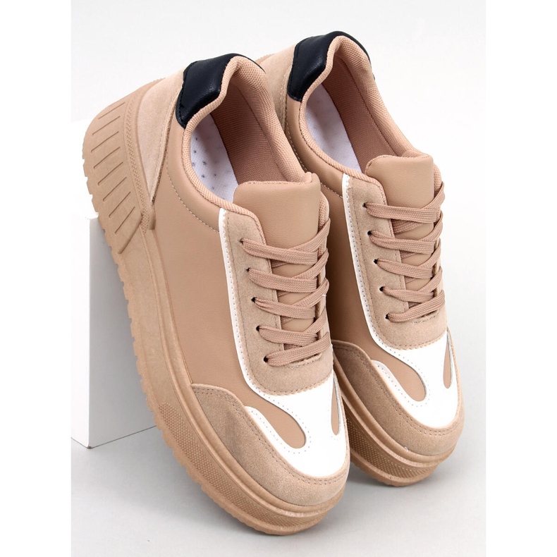 BM Zapatillas Plataforma Griffin Caqui beige 1