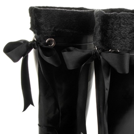 Botas altas con aislamiento negro 1