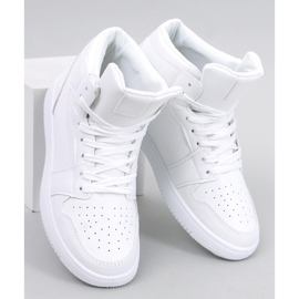 BM zapatillas altas Harris White blanco 1