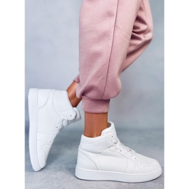 BM zapatillas altas Harris White blanco 2
