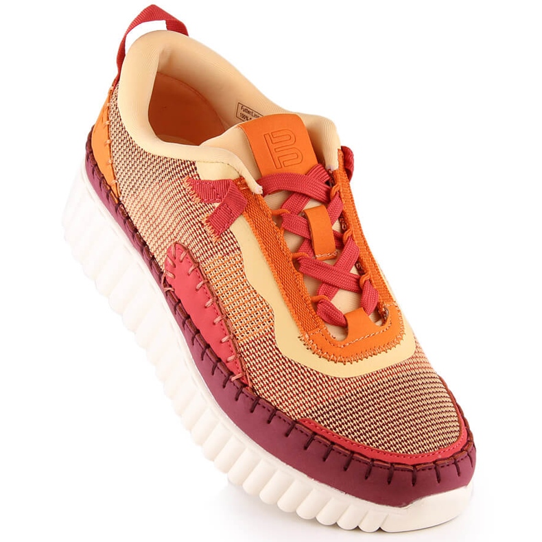 Intermax Cómodas deportivas de mujer en plataforma multicolor Bagatt LL293129 naranja 1 Intermax Cómodas deportivas de mujer en plataforma multicolor Bagatt LL293129 naranja 1