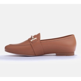 Marco Shoes mocasines dorados marrón 3