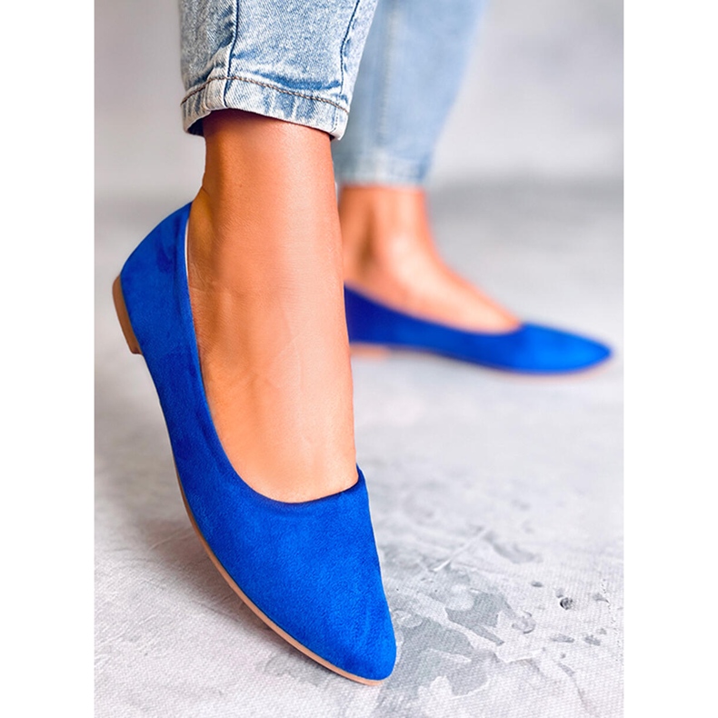 Seastar Bailarinas Keys Sky Blue plantilla piel azul 1