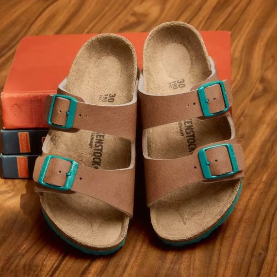 Chanclas Birkenstock Arizona Bs Jr 1023406 marrón 1