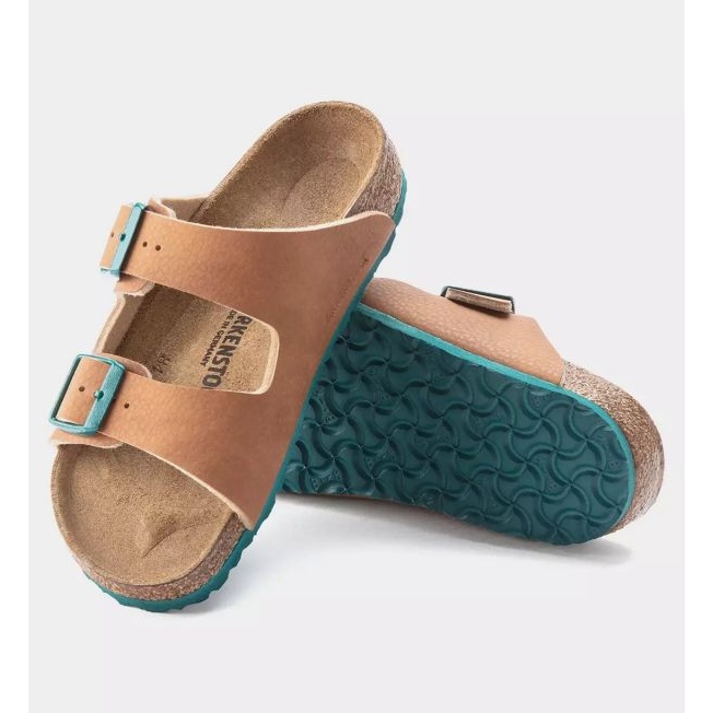 Chanclas Birkenstock Arizona Bs Jr 1023406 marrón 2