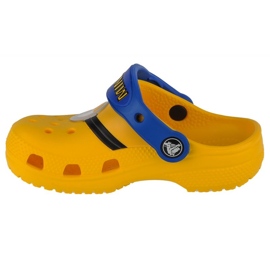 Chanclas Crocs Fun Lab Classic I Am Minions para niños pequeños 206810-730 amarillo 1